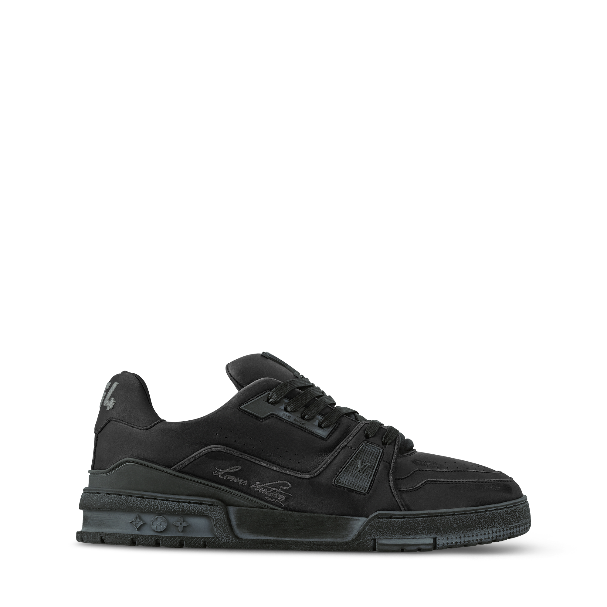 LV Trainer Distressed Sneaker  in Men's Shoes Sneakers for Men collections by Louis Vuitton (Product zoom)